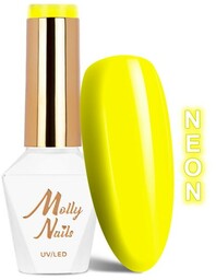 Lakier hybrydowy LED/UV Gel Polish Molly Nails Neons