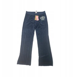 Granatowe spodnie dresowe damskie JUICY COUTURE L