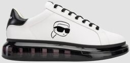KARL LAGERFELD Białe sneakersy męskie KAPRI KUSHION Outline