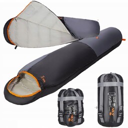 Śpiwór Turystyczny Ultra Lekki Mumia Z Kapturem Pod