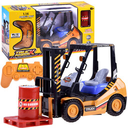 DUŻY Zdalnie sterowany WÓZEK WIDŁOWY paleta RC0035