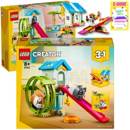 LEGO CREATOR 3w1 Kołowrotek Dla Chomików 31155 KLOCKI