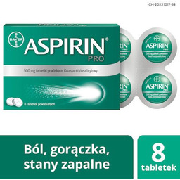Aspirin Pro - 8 tabletek