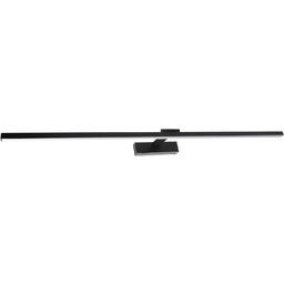 Kinkiet LED łazienkowy długi 120cm 22W czarny 4000K