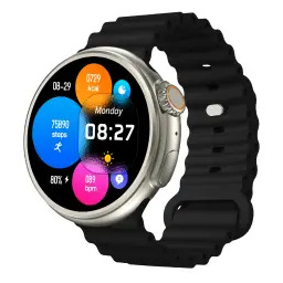 Yaxo OXNARD Titanium 51mm GPS Czarny Smartwatch