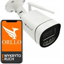 Kamera Zewnętrzna WiFi Orllo Z1-4K – Monitoring 4K,