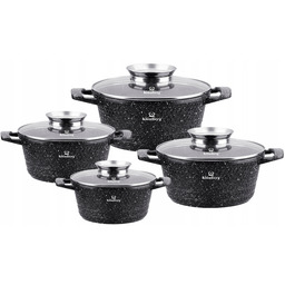 Zestaw garnków Premium aluminiowe KB3839