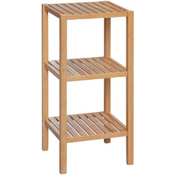Regał bambusowy 3 półki, 3 piętra