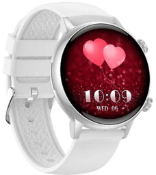 Smartwatch MANTA Alexa Mini Biały SWU502WH + Dodatkowy