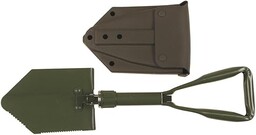 MFH German Army Składana łopata z pokrywką oliwkową