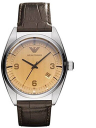 Zegarek ARMANI AR0394. Kwarcowy, Kolor złoty. Mężczyzna.