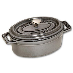 Staub Mini garnek żeliwny owalny - 250 ml,