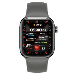 Yaxo TAMPA Funkcje AI Titanium 46mm GPS Srebrny