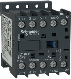 LC1K1610P7 Stycznik mocy, TeSys K, AC3, 16A, 3P,