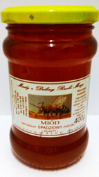 MIÓD SPADZIOWY Z DOLINY RZEKI MROGI 400G