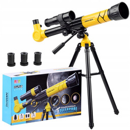 Teleskop dla dzieci luneta na statywie powiększenie 20x