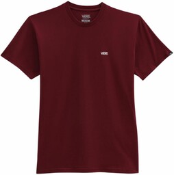 t-shirt męski VANS LEFT CHEST LOGO TEE Burgundy