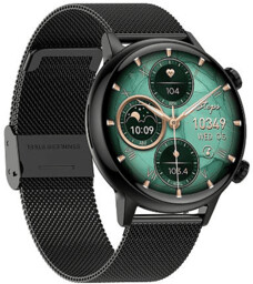 Smartwatch MANTA Alexa Mini Czarny 39mm SWU502BK +