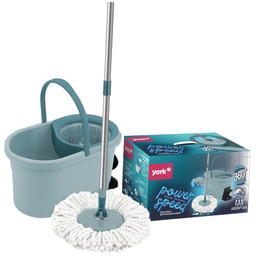 Mop YORK obrotowy do mycia podłóg POWER SPEED