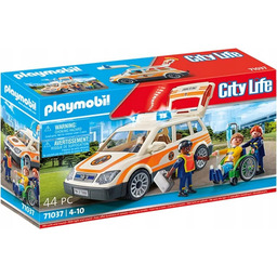 Playmobil Zestaw figurek City Life 71037 Samochód ratowniczy