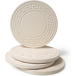 CoasterStone Chłonne kamienne greckie podstawki pod klucze, 10