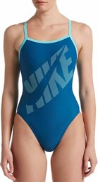Nike damskie Racerback One Piece Bikini, niebieski przemysłowy,