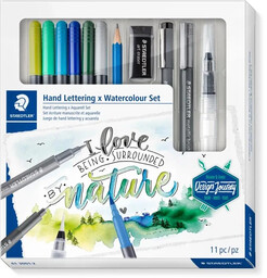Zestaw akwarelowy Hand Lettering - Staedtler