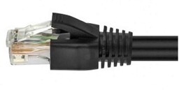 Patchcord UTP kat.5e 50m, zewnętrzny (czarny)