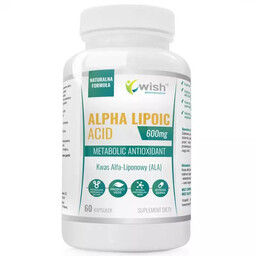 WISH Alpha Lipoic Acid 600mg 60caps