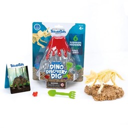 Szkielet dinozaura, Foremki, Wykopaliska, Triceratops, Zestaw naukowy, GeoSafari