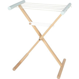 small foot Suszarka na pranie z drewna, składana,