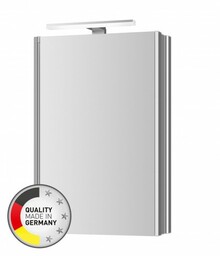 Aluminiowa szafka z lustrem 45x72x21 - Wysoka jakość