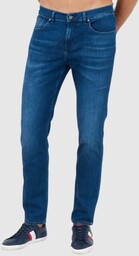 7 FOR ALL MANKIND Granatowe jeansy męskie SLIMMY