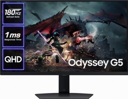 Samsung Odyssey G5 LS27DG500EUXEN 27" Ips Qhd 180Hz