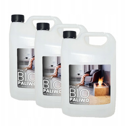 Paliwo do Biokominka Biopaliwo do kominka 3x5L
