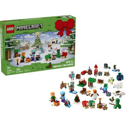 LEGO 21280 Minecraft Kalendarz adwentowy 2025, małe zabawki