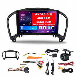 Radio Android 13 Nissan Juke 2010-2014 Android Auto