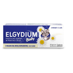 Elgydium Baby Organiczna pasta do zębów dla dzieci
