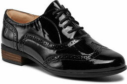 Oxfordy Clarks Hamble Oak 203506494 Czarny
