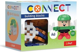 Trefl - Connect: Klocki Zestaw Pocket Boy, Adi