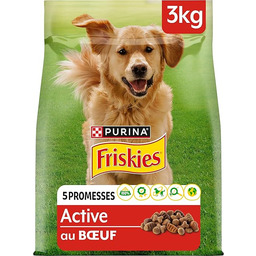 FRISKIES Aktywne karmy dla psa wołowiny 3KG
