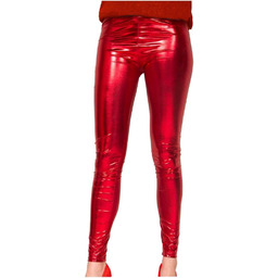 Folat - Legginsy Metallic Red SM