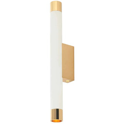Kinkiet nowoczesny Q PARETTE BIANCO / GOLD OR84559