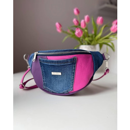 Pakamera Nerka re:Love denim Plum Energy