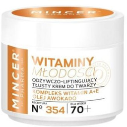Mincer Witaminy Młodości Odżywczo-liftingujący krem tłusty - 50ml