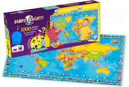Dumel Discovery, zabawka edukacyjna Interaktywna mapa świata