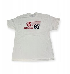 Koszulka męska biała Port Company Volleyball 87 XL