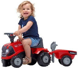 FALK Jeździk dziecięcy traktor Case IH Babyfarmer, 1/3