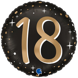 Balon foliowy Iskierki na osiemnastkę - 35 cm