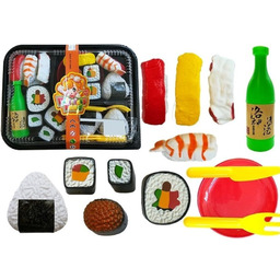 Dziecięcy Zestaw do Sushi Sztućce + 19 Przekąsek